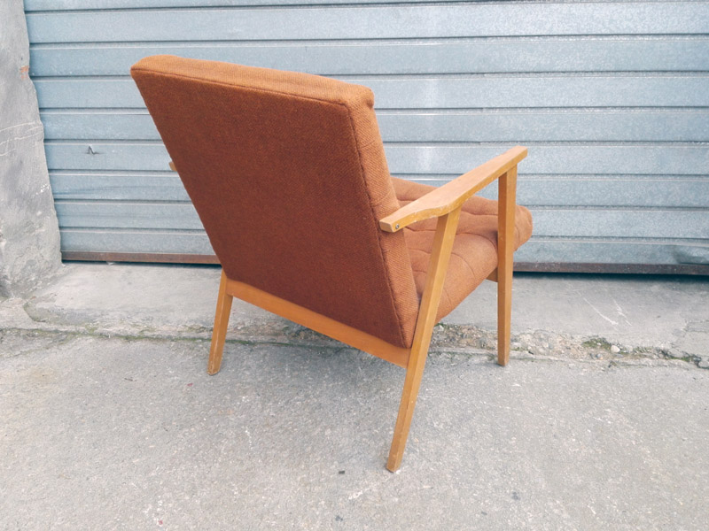 butaca madera tela 40-79x65x70 1u